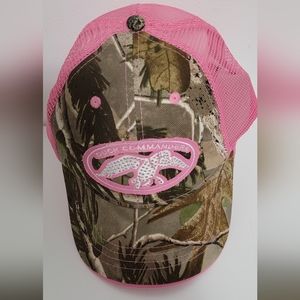 Duck Commander Camo with Pink Mesh Women's Ballcap Hat Brand New
